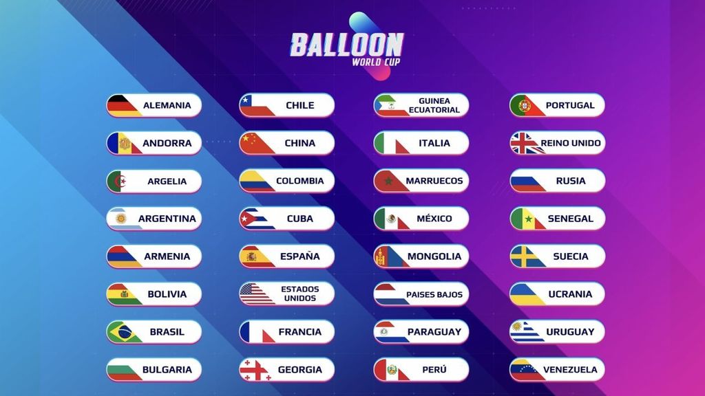 Balloon World Cup Rules