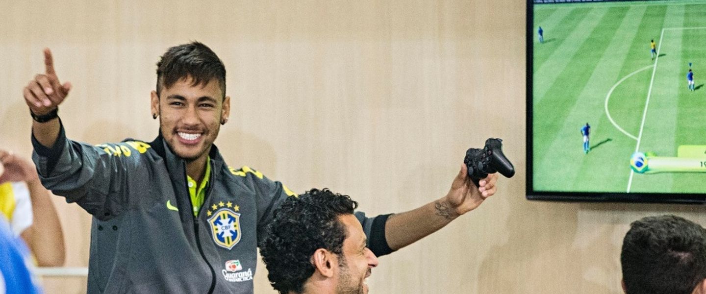 A Neymar también le gusta el pollo