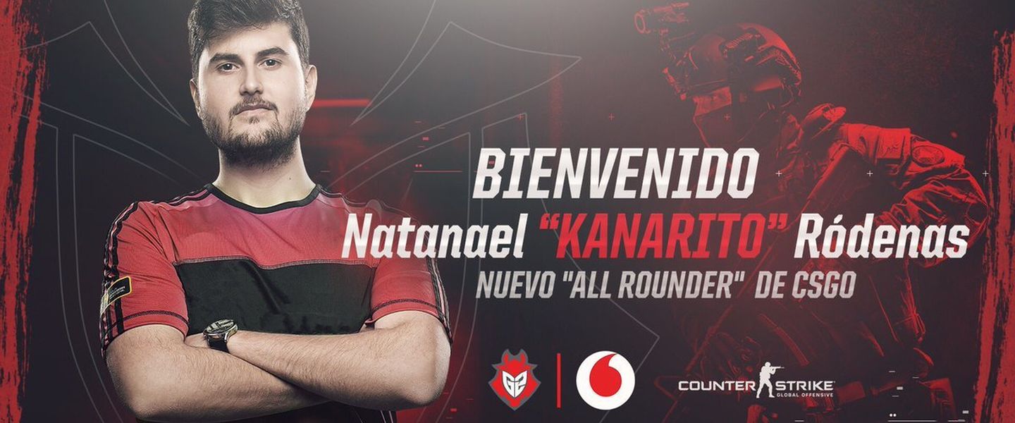 Kanarito, nueva incorporación de G2 Vodafone