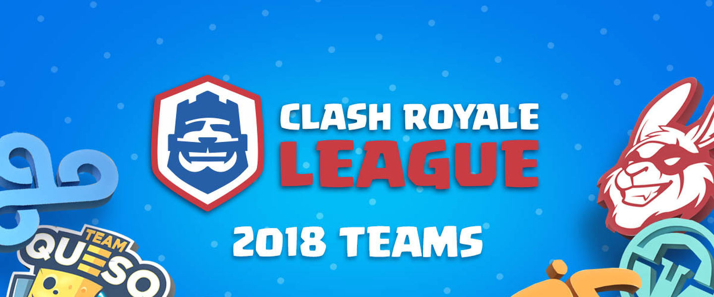 Estos son todos los equipos que participarán en la Clash Royale League