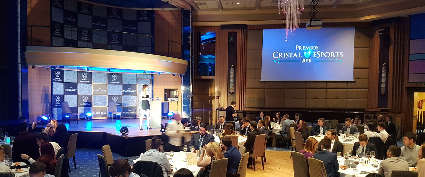 Las mejores fotos de los premios Cristal eSports
