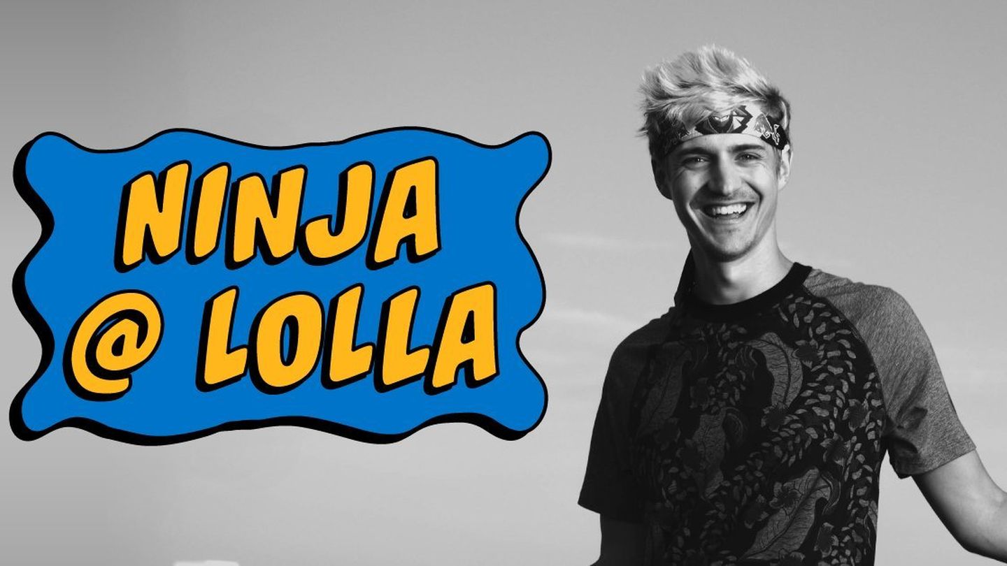 Ninja Fortnite Lollapalooza Ninja Esta Retransmitiendo Desde El Lollapalooza De Chicago Movistar Esports