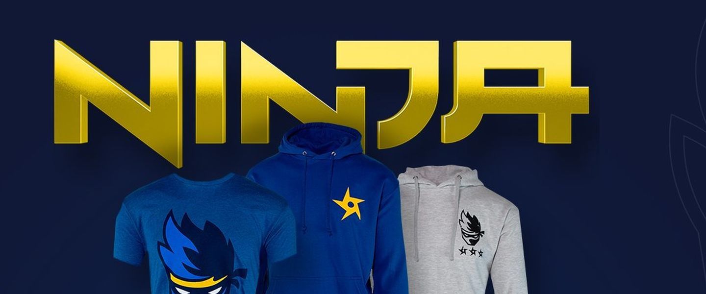 Ninja lanza su propia colección de merchandising