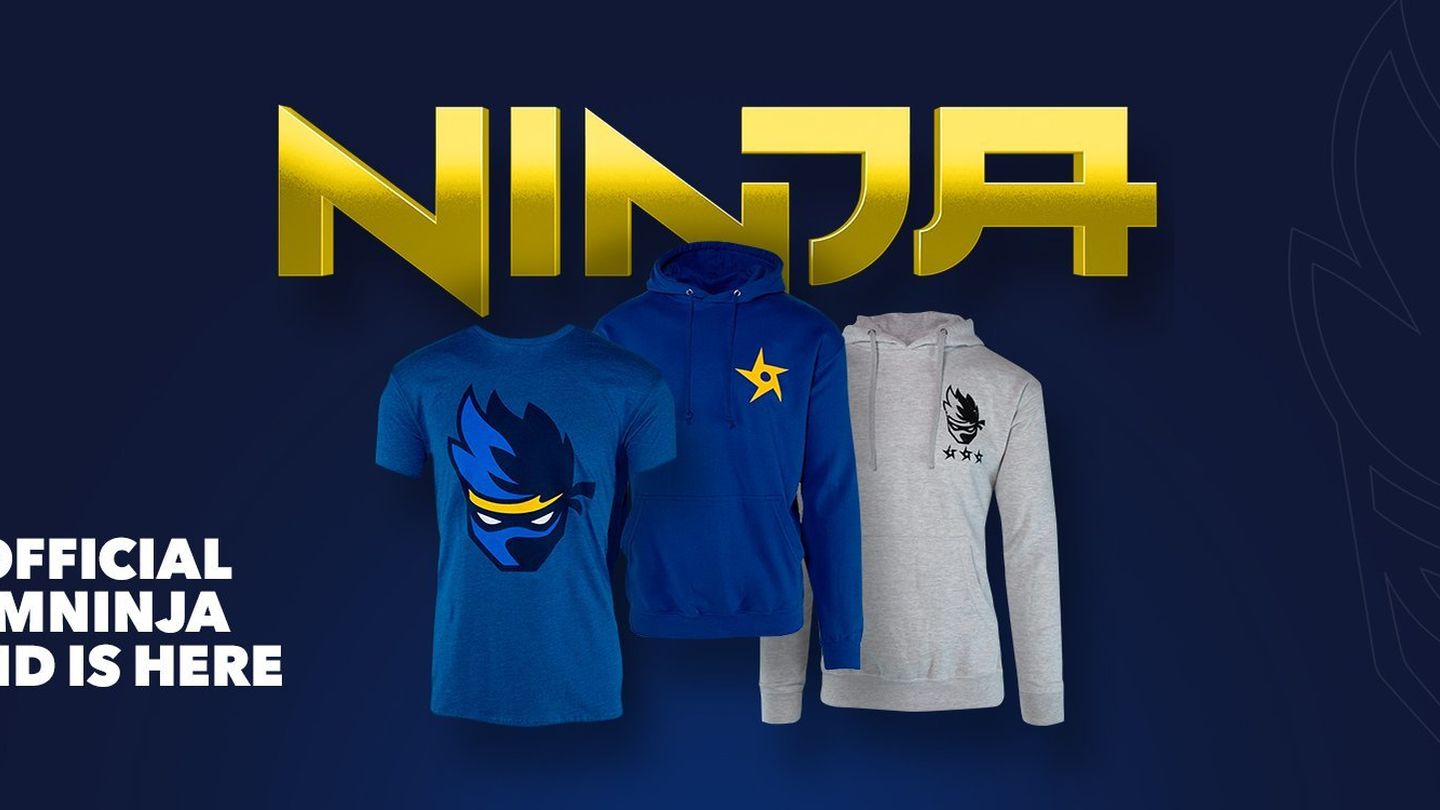 Predecir Descripción eficaz Ninja lanza su propia colección de merchandising - Movistar eSports