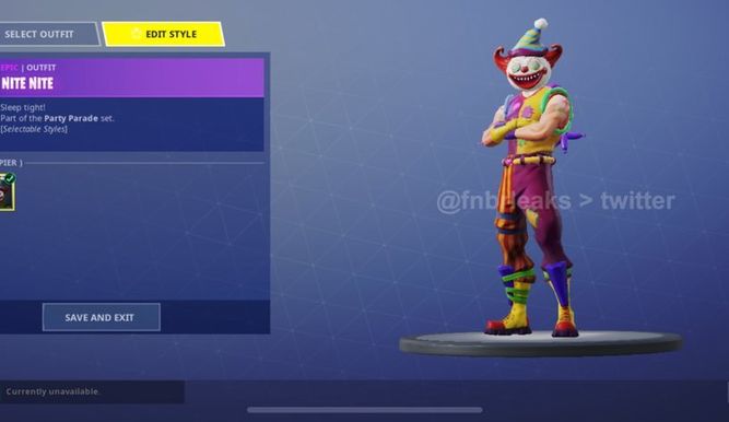 Los Payasos Protagonistas En Las Nuevas Skins De Fortnite - nuevas skins fortnite