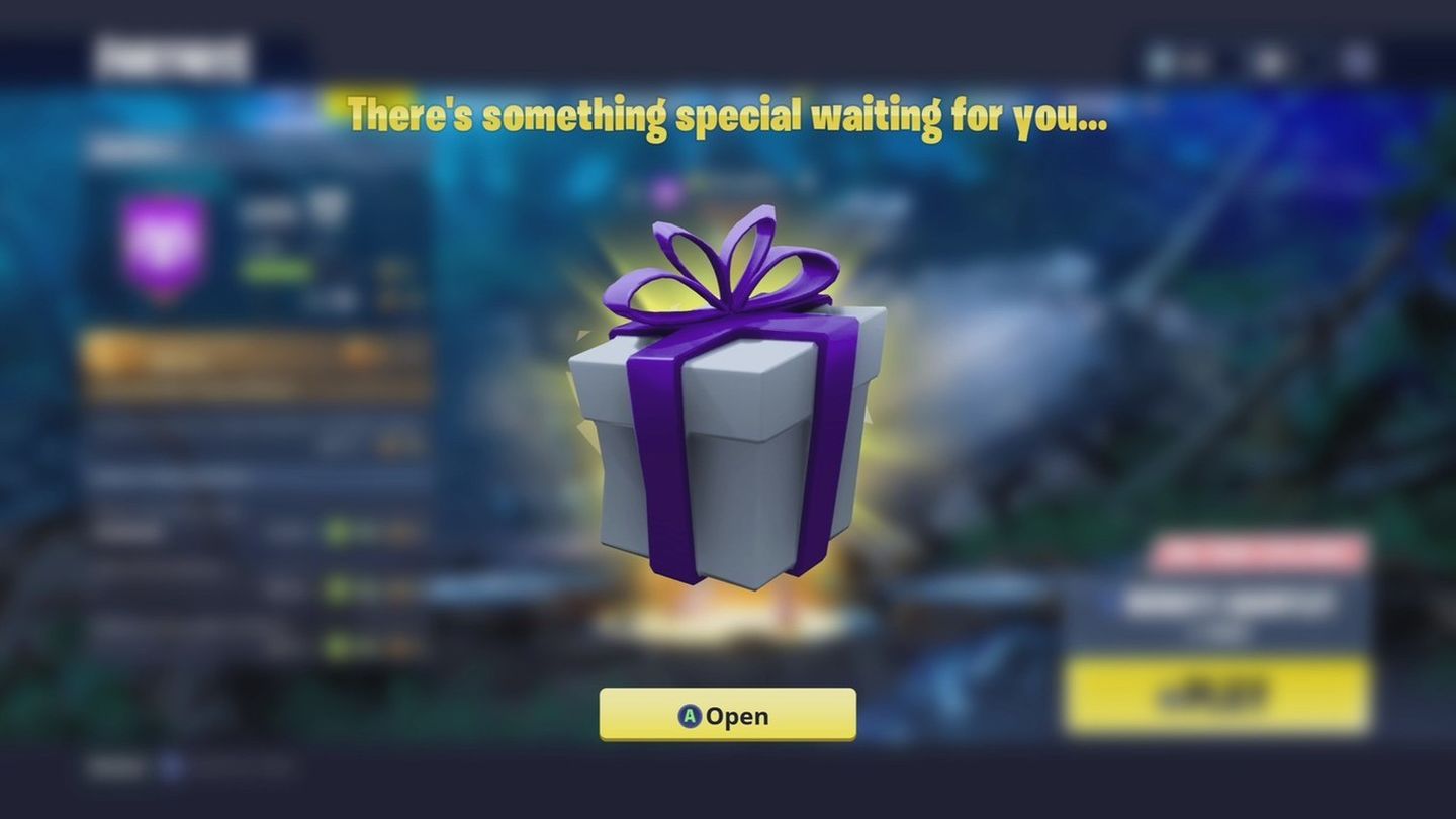 Fortnite te ofrece un regalo especial solo por tiempo limitado
