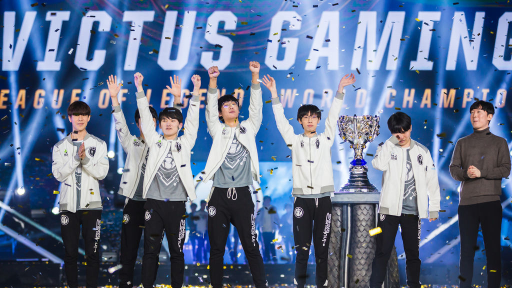 Todos los campeones del mundo de League of Legends Movistar eSports