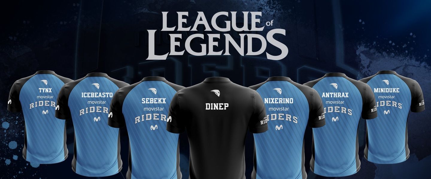 Movistar Riders anuncia su nuevo equipo de League of Legends