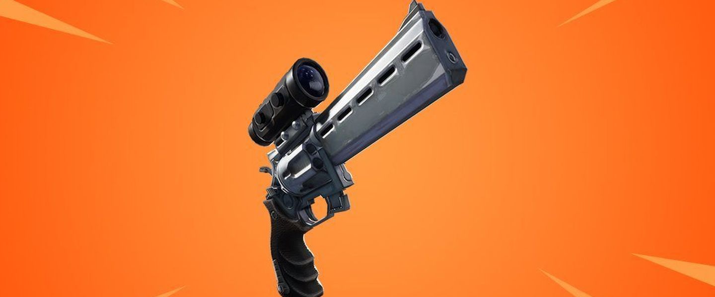 El revolver con mira será el siguiente arma en llegar a Fortnite