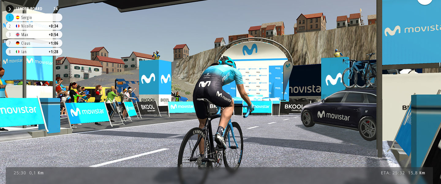 Movistar Virtual Cycling, la primera competición internacional de ciclismo virtual