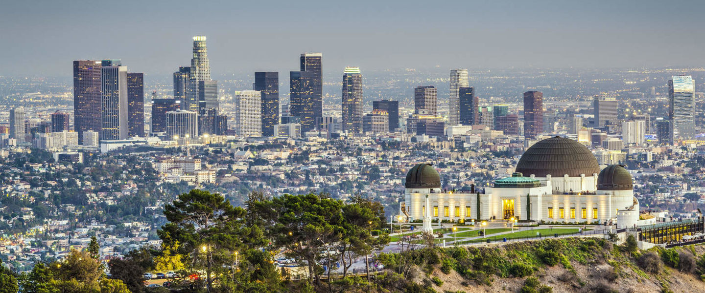 Vista aérea de Los Angeles