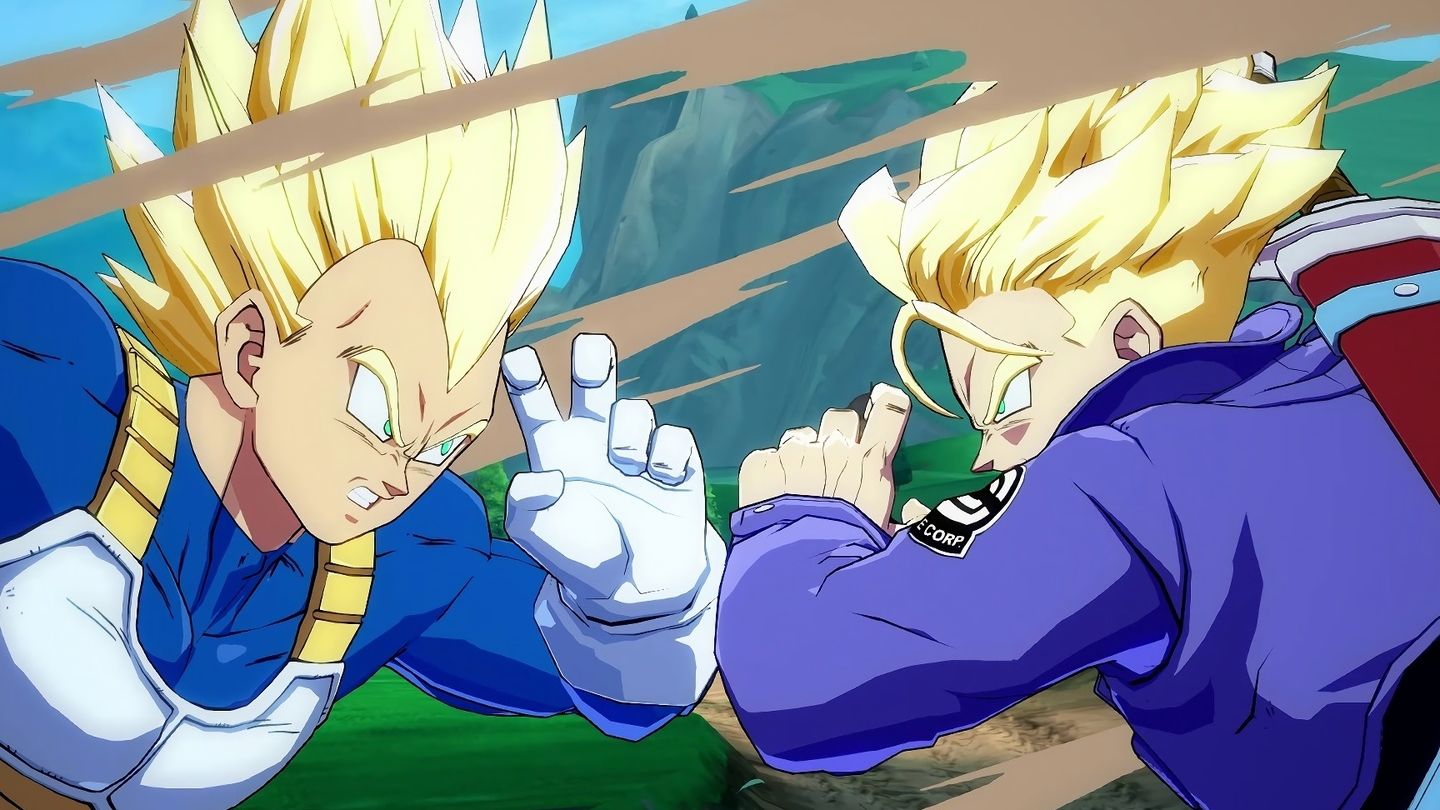 Dragon Ball FighterZ revela SSB Goku e Vegeta