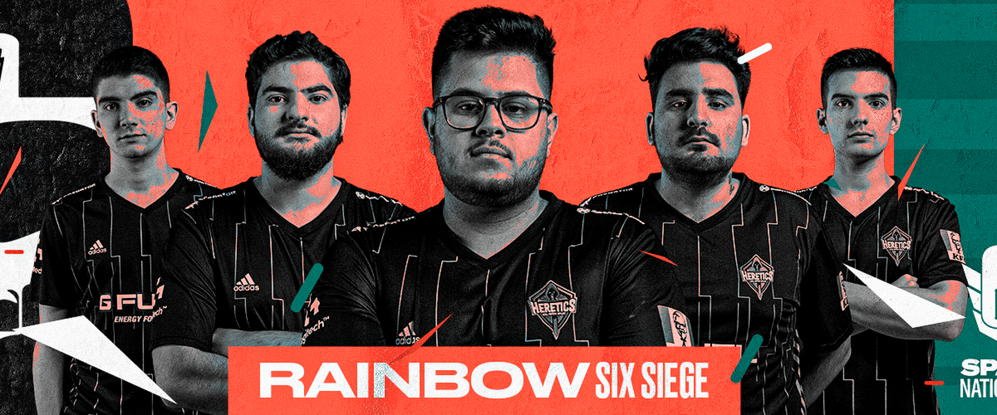 Team Heretics ha presentado a su nuevo equipo de Rainbow Six
