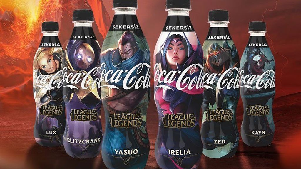 CocaCola lanza una edición de League of Legends Movistar eSports