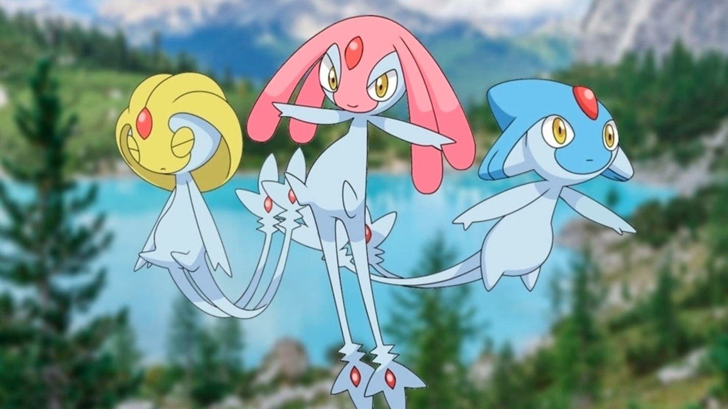 Pokémon Go libera novas criaturas lendárias: Uxie, Mesprit e Azlef