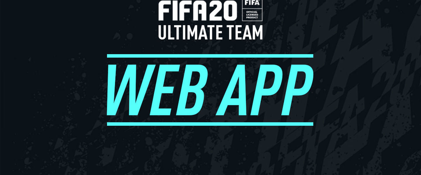¿Para que sirve la Web App de FIFA 20?