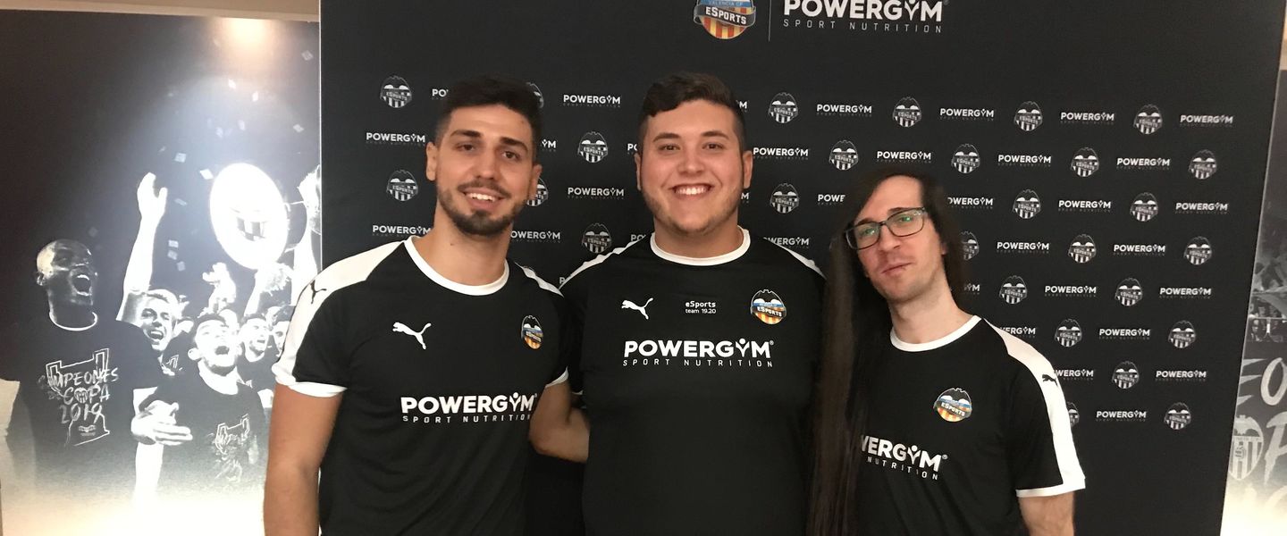 Los tres jugadores del Valencia eSports