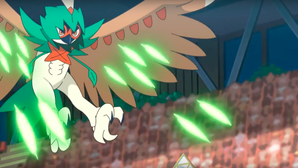 NintendoSpace on X: Decidueye chega ao Pokémon UNITE em 19 de novembro.  Ele é um pokémon do tipo Planta/Fantasma e é a evolução final de Rowlet.  #nintendo #PokemonUNITE #pokemon #nintendospace  /