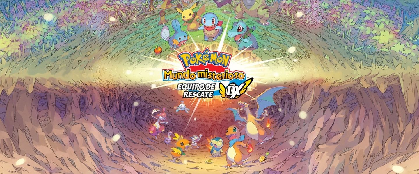 Imagen oficial de Pokémon Mundo Misterioso: Equipo de rescate DX