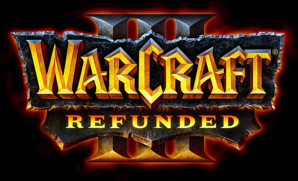 Montaje del logo de Warcraft 3: Reforged