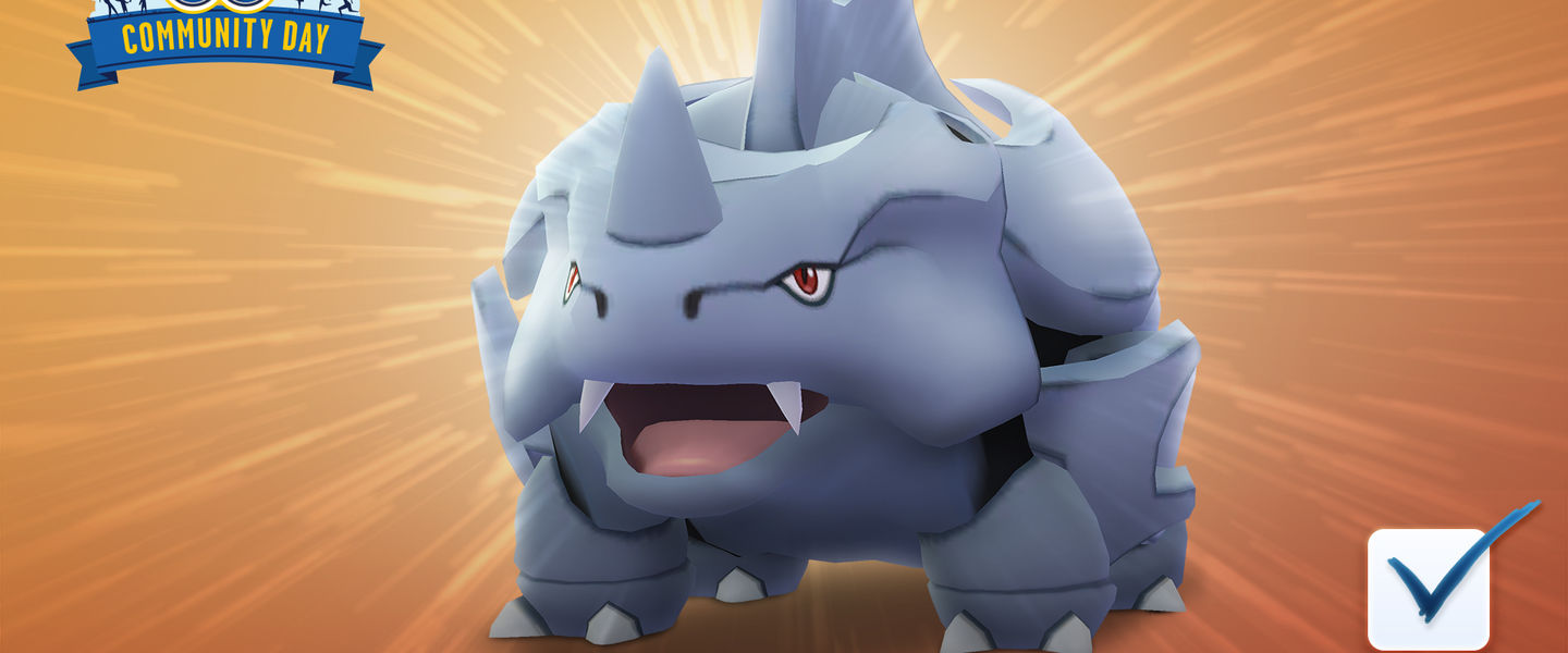 Rhyhorn es el Pokémon destacado de febrero