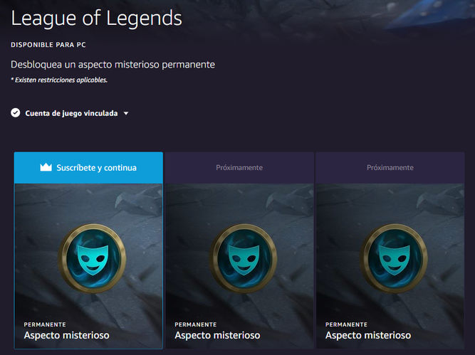 Como vincular conta do League of Legends (LoL) com  Prime Gaming