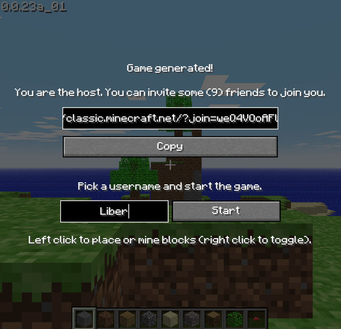 JUEGA MINECRAFT GRATIS EN FIREFOX O GOOGLE CROME! MINECRAFT CLASSIC  GAMEPLAY 