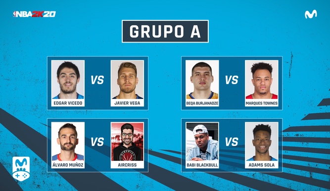 Primeros partidos del grupo A