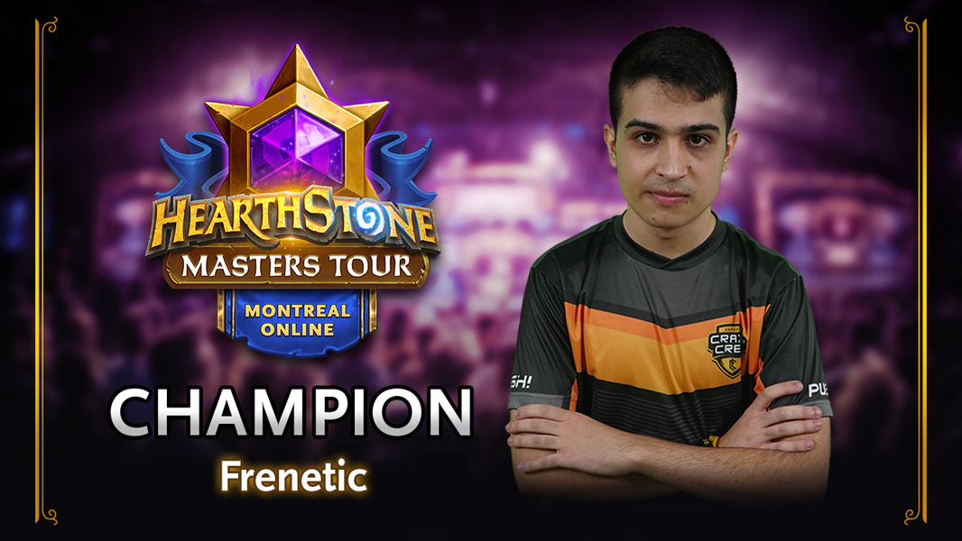 Frenetic, campeón de Hearthstone Masters Tour Montreal