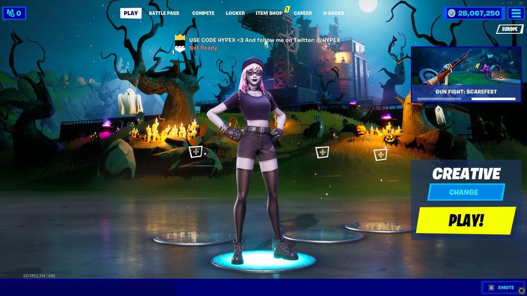 Evento Halloween Fortnitemares todos los nuevos aspectos y skins