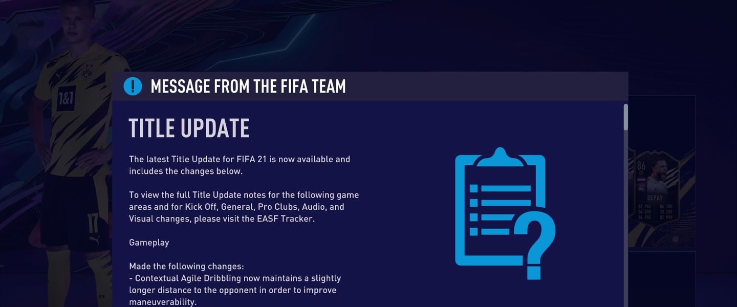 EA Sports publica al fin los últimos parches de FIFA 21 en consolas