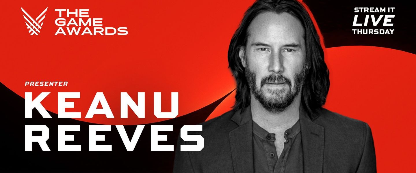 Keanu Reeves en The Game Awards
