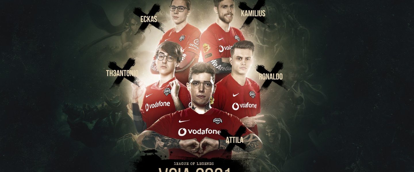 Vodafone Giants presenta su roster de 2021: Th3Antonio y Attila siguen - Movistar eSports