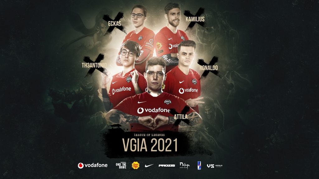 Vodafone Giants presenta su roster de 2021: Th3Antonio y Attila siguen -  Movistar eSports