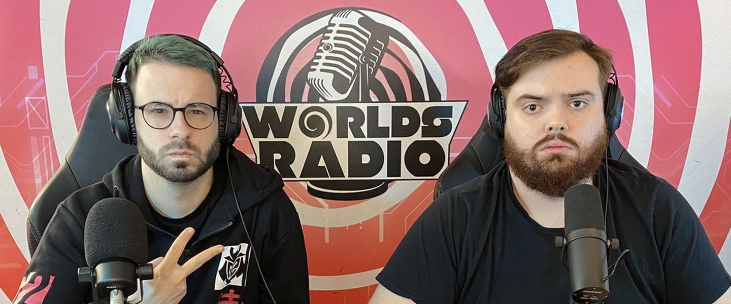 Ander e Ibai en Worlds Radio