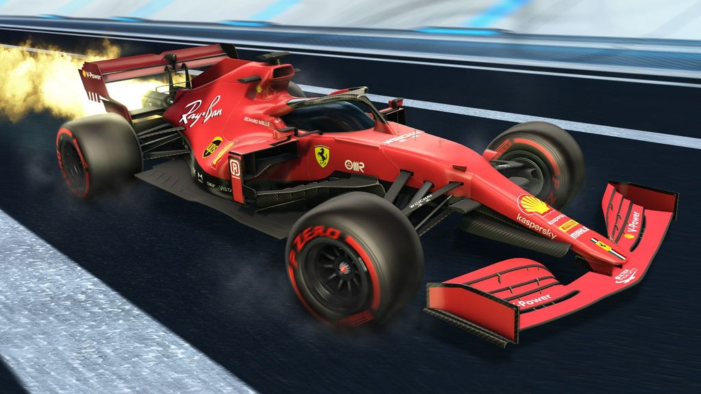 La F1 llega a Rocket League con Ferrari, Mercedes o Red Bull estos son