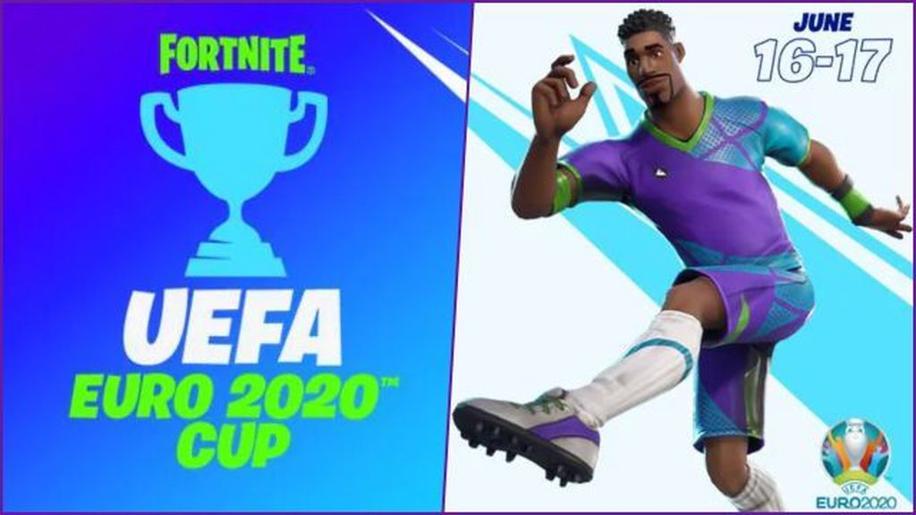 Fortnite UEFA Euro 2020 Cup, fútbol y grandes