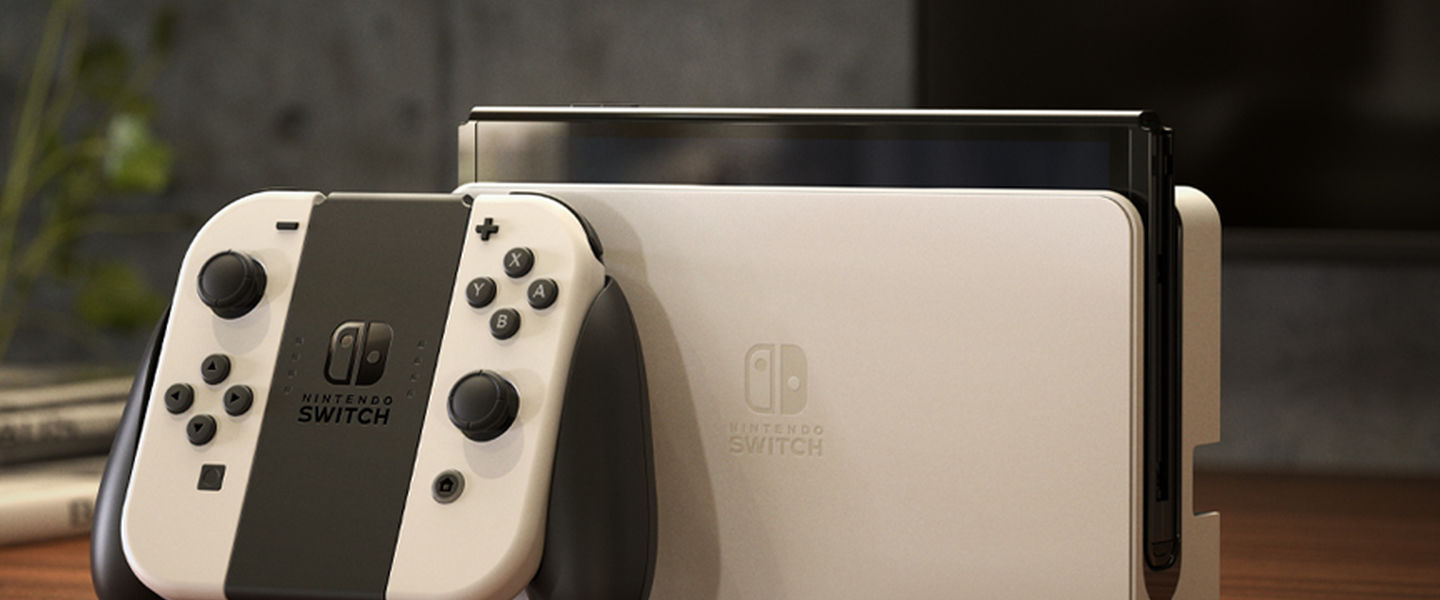 Nintendo Switch (modelo OLED) en blanco
