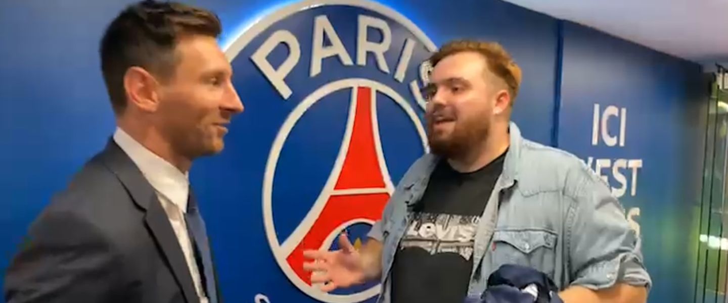 Ibai habla con Messi