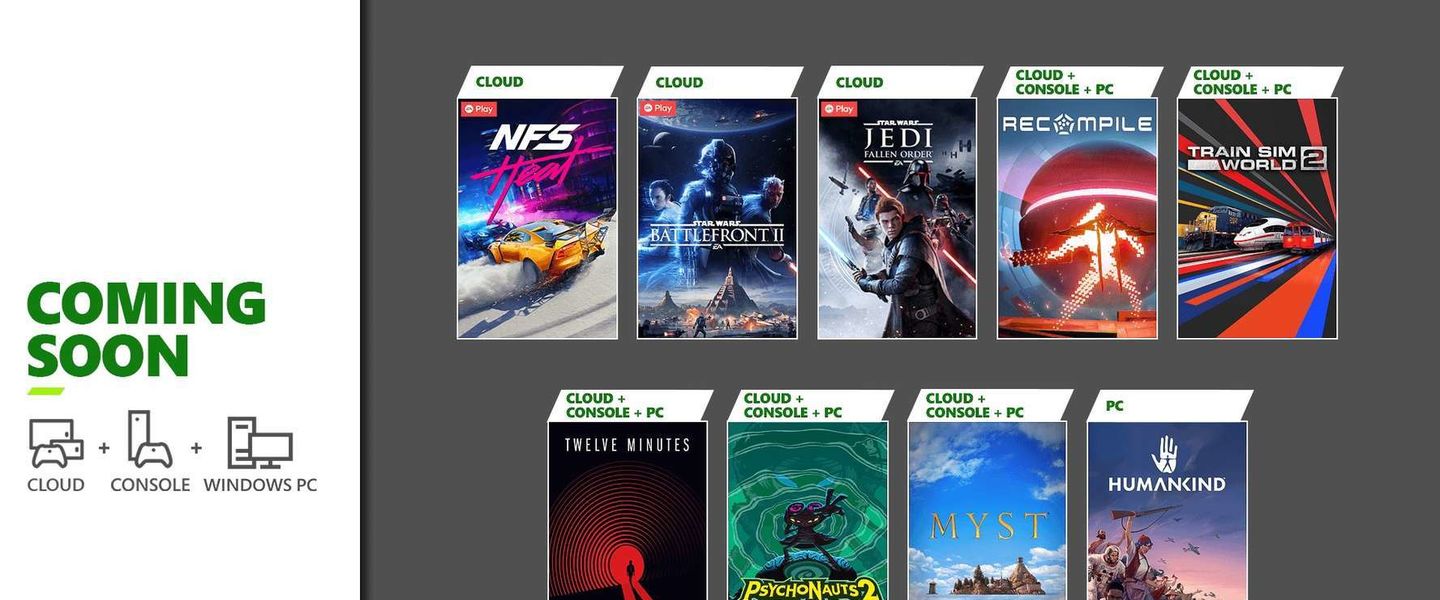 Xbox Game Pass: segunda tanda de agosto 2021
