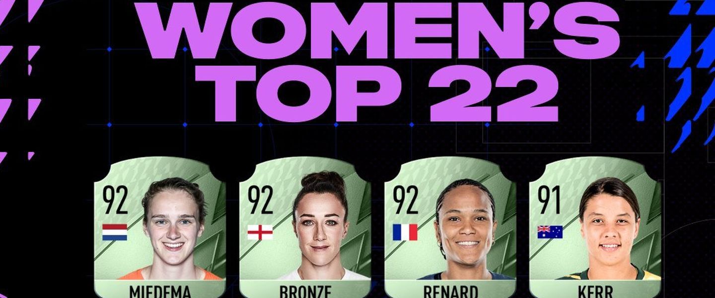Las 22 mejores mujeres de FIFA 22
