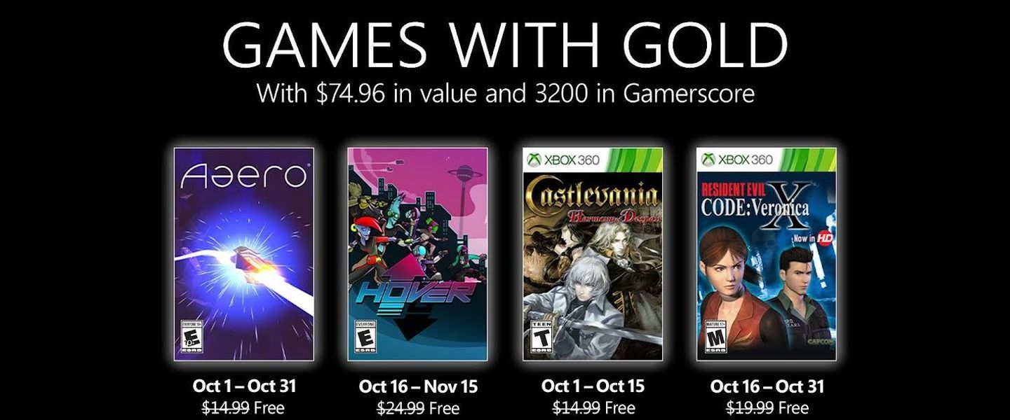 Dos clásicos de todos los tiempos llegan a los Juegos con Gold de Xbox