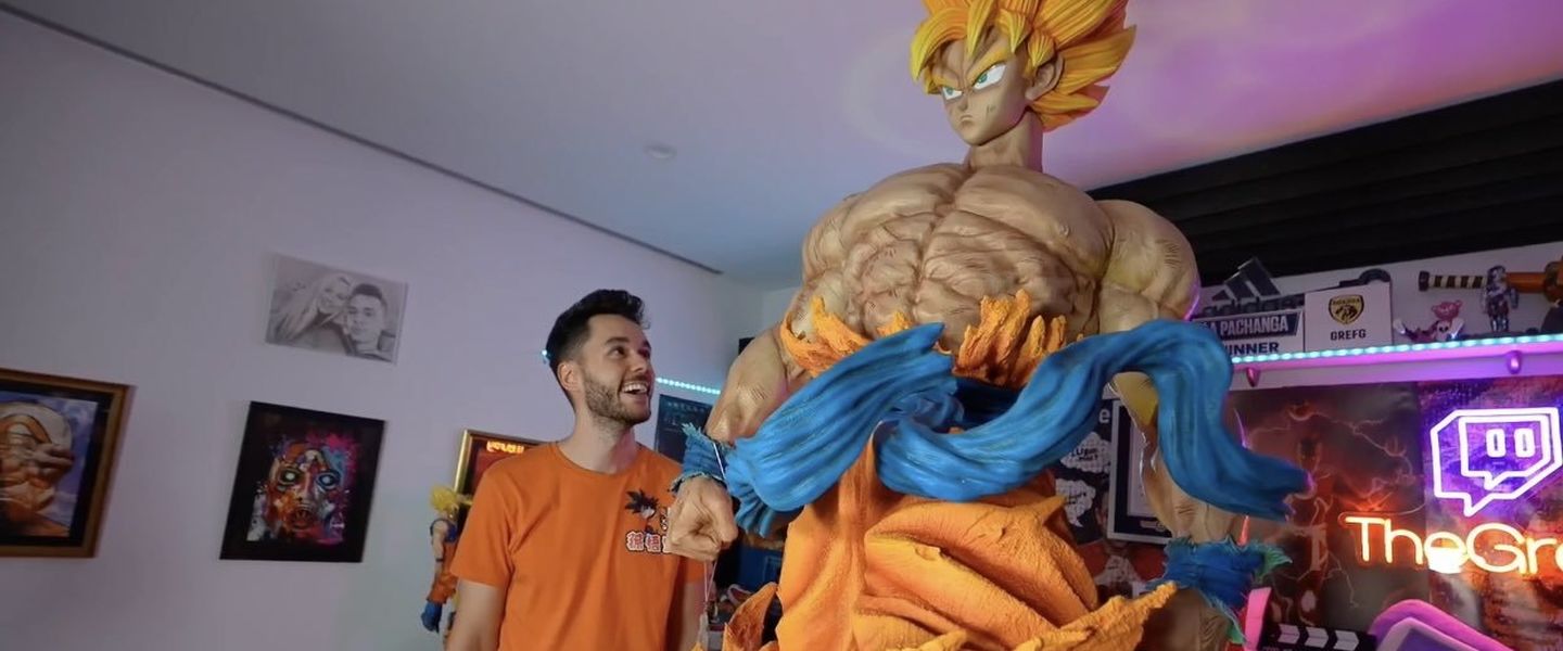 La monumental figura de Goku