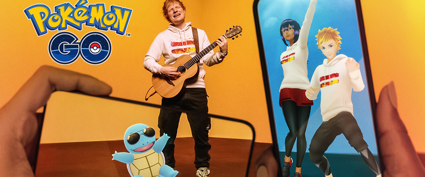Ed Sheeran en la imagen promocional del evento