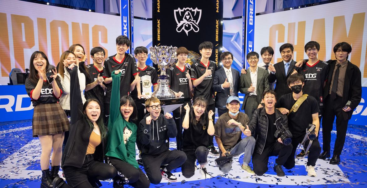 EDG: los campeones de Worlds 2021