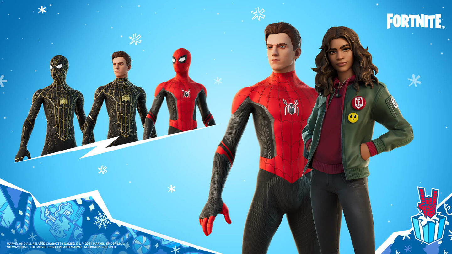 Spider-Man y MJ celebran el Festival de Invierno en Fortnite - Movistar  eSports