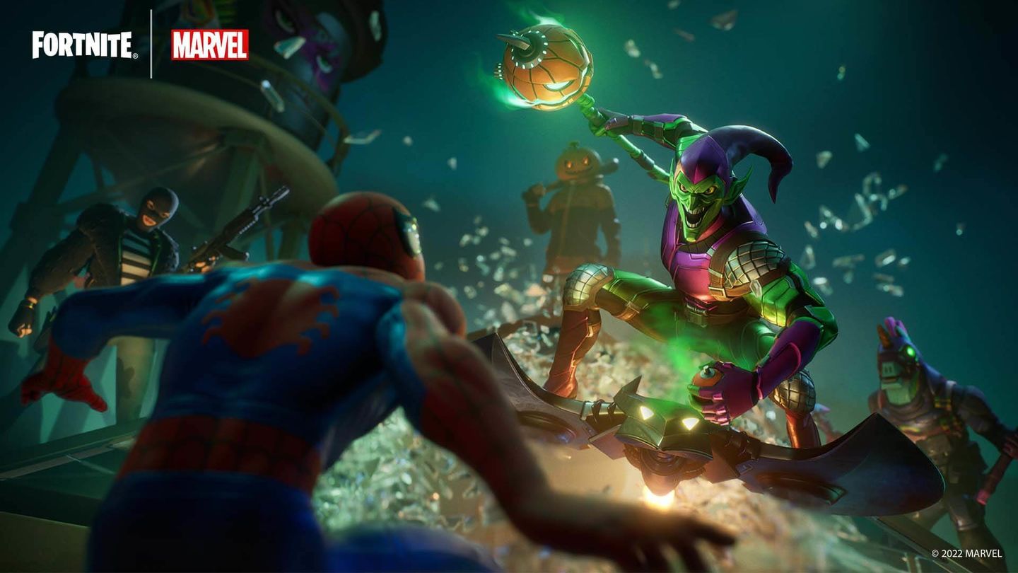 El Duende Verde llega en busca de Spider-Man a Fortnite - Movistar