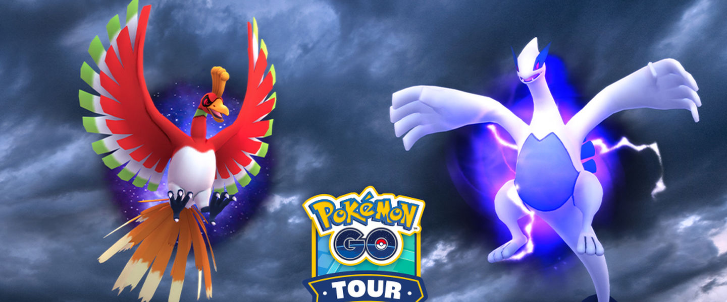 Ho-oh y Lugia con sus nuevas auras