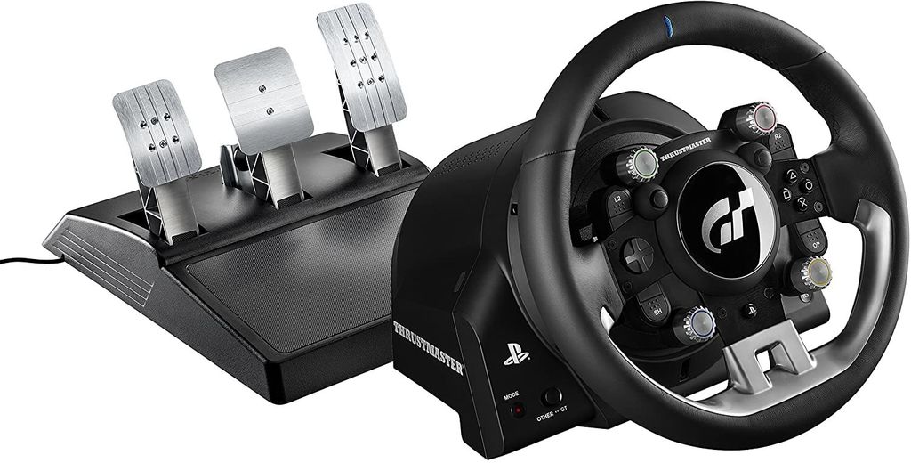 El volante ideal para jugar a Gran Turismo 7: consigue el kit completo de  volante + palanca de cambio a su precio más bajo del último año