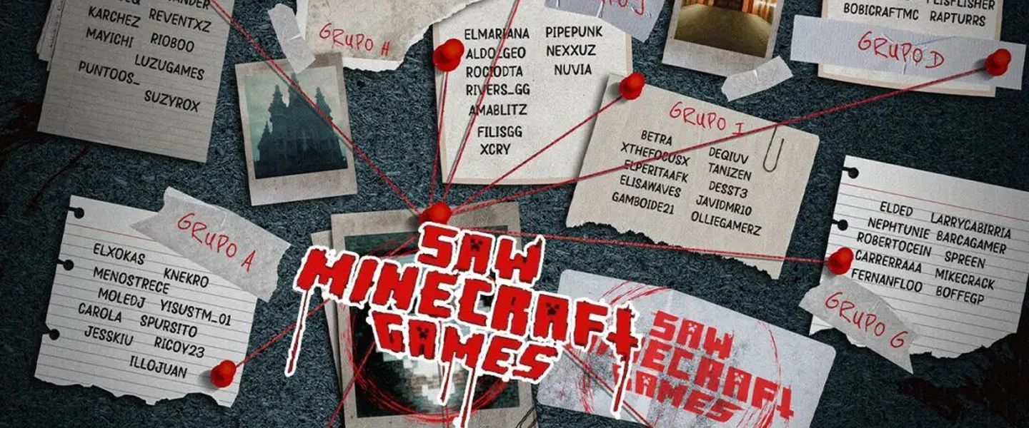 AuronPlay y Biyín creen que puede haber ataques en los Saw Minecraft Games